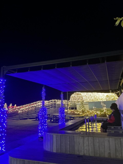 シーマークスクエア イルミネーション点灯中☆